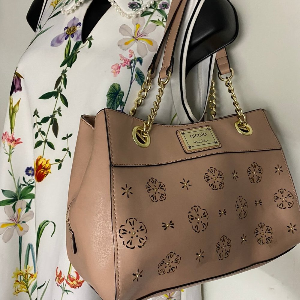 Nicole Tan Leather Shoulder Bag - Picture 6 of 8